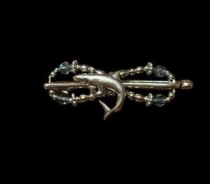 NWT Lilla Rose Flexi Clip XS Extra Small Shark