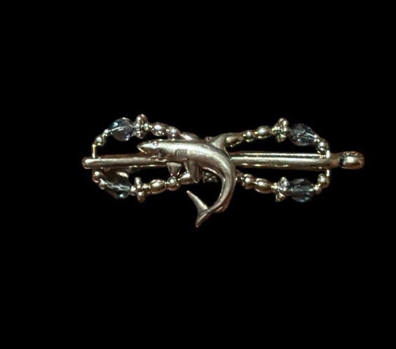 NWT Lilla Rose Flexi Clip XS Extra Small Shark