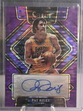 2021-22 Panini Select Signatures Pat Riley /15