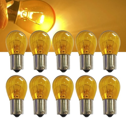 Clignotant Led Voiture Ampoule P21W BA15S Orange 12V Pour Clignotants Voiture - Halogène 15000h Py21w Led - Foto 8