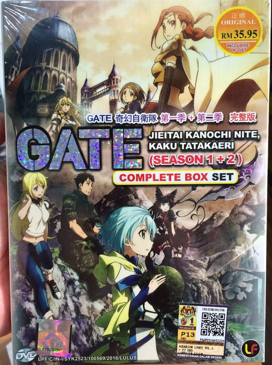 *ANIME* DVD GATE:JIEITAI KANOCHI NITE,KAKU TATAKAERI SEA 1-2 VOL.1-24END  ENG DUB