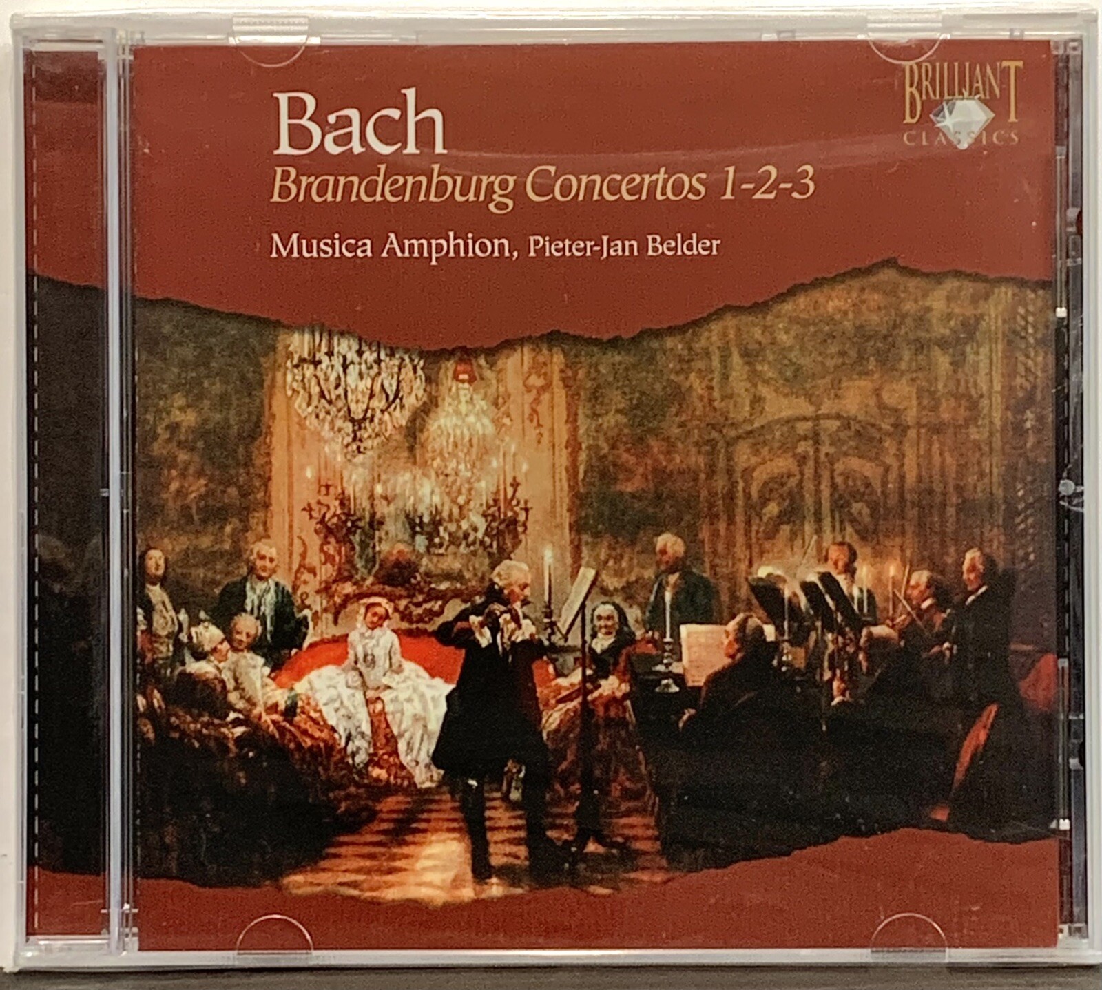 Johann Sebastian Bach Brandenburg Concertos 1-2-3 Musica Amphion CD 2006 SEALED