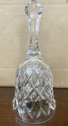 Campana de cristal de plomo vintage Tritschler Winterhalder 24% plomo cristal W Alemania - Imagen 1 de 12