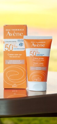 Avene A-Cream With Color 50+ Ep 50 Ml Brand New 