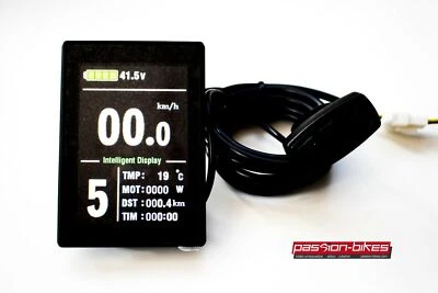 Passion-Bikes | E-Bike - KT LCD8S Display für 24 V 36 V und 48 V KT Controller - Bild 1 von 3