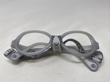 Miraflex Italy BABY ONE JC 37-14 Gray Silver Full Rim Eyeglasses Frame G798