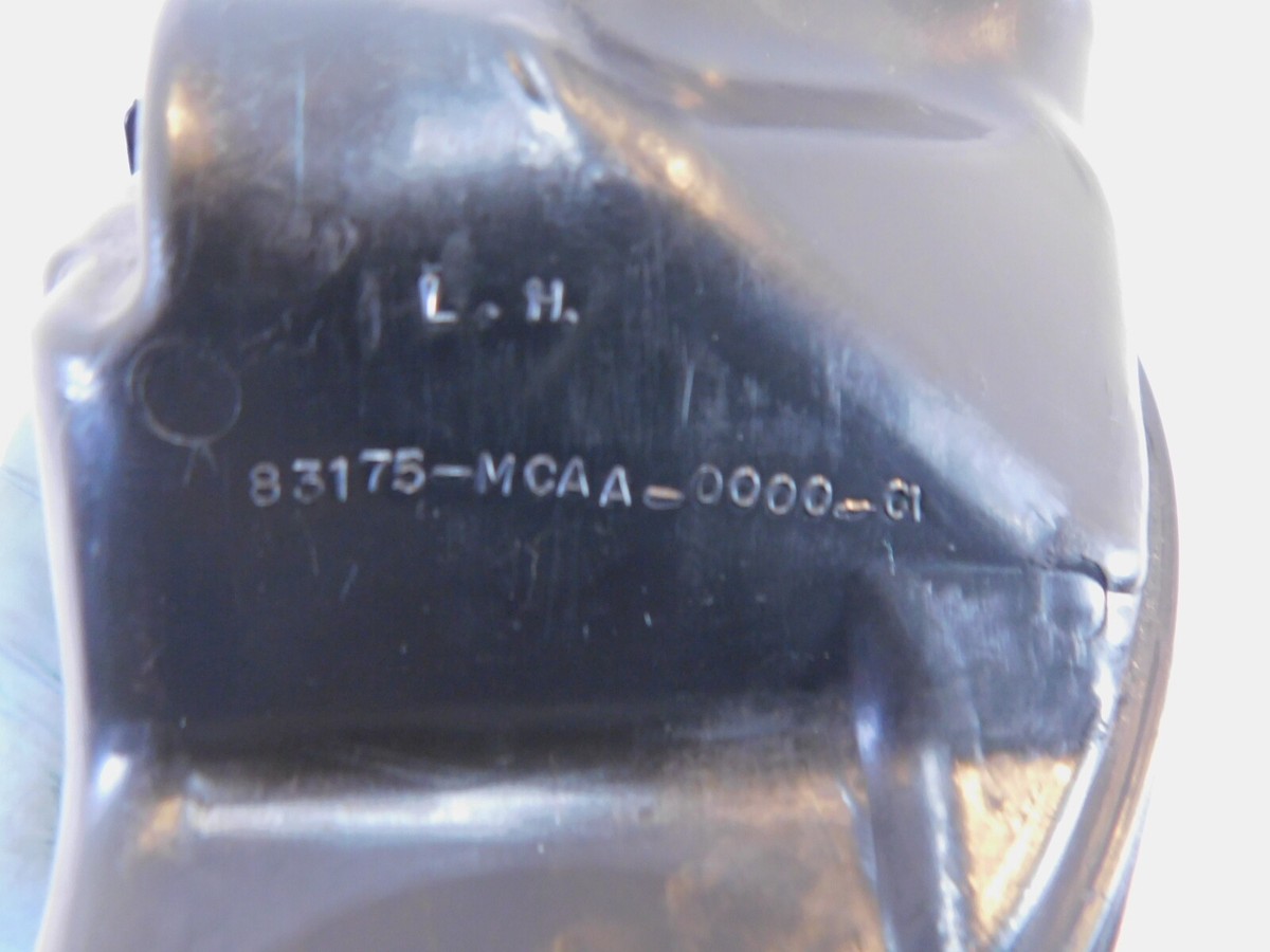 2001-2005 Honda GL1800 Goldwing 1800 Black Inner Left Side Shelter