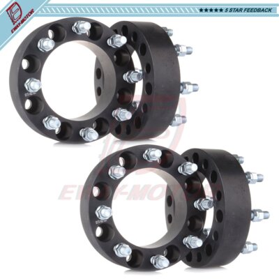 (4) 2'' 8x170 Wheel Spacer 14x2 Fits Ford F-250 F-350 Super Duty Excursion XLT XL