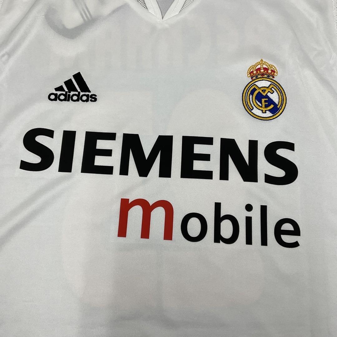 Vintage Beckham Real Madrid 04/05 Home Size L adidas Soccer