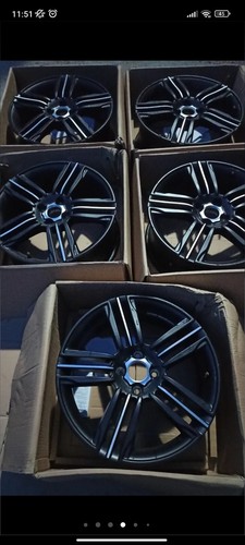 x4 llantas ford citroen peugeot 7,5x18 4x108 negro pulido - Imagen 5 de 11