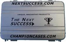 RFID Aluminum Wallet Credit Card Holder- Mini Briefcase Design Prevent Electroni