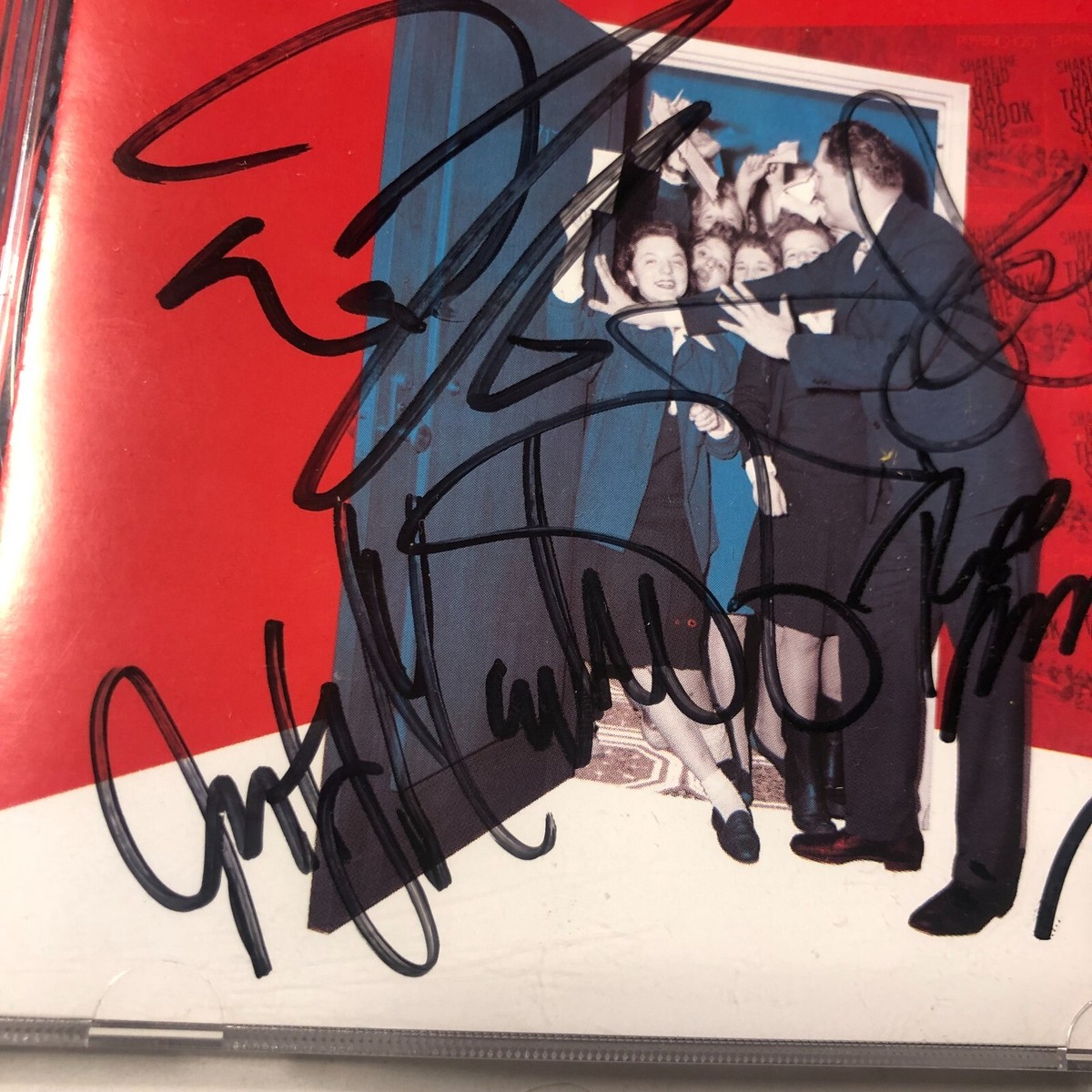 Pepper's Ghost Shake the Hand That Shook the World CD Signed