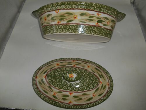 Vintage Temptations by Tara Old World grün 3,5 Quart bedeckt Keramik Kasserolle - Bild 5 von 6