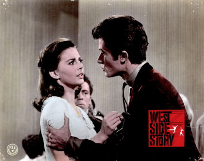 West Side Story ORIGINAL Aushangfoto Natalie Wood / Richard Beymer / Rita Moreno