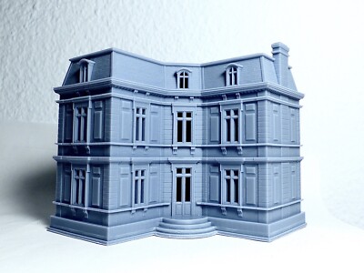 HO Scale Traditional French House - 1:87 Resin Model for Diorama