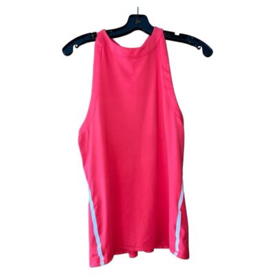 Athleta Power Chi Tank Top Coral Red Womens Size XXS Activewear Yoga Sport