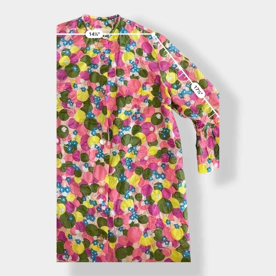 Vestido Renacimiento Vintage Años 60 Union Hecho en EE. UU. Talla M Foto 4 de 4