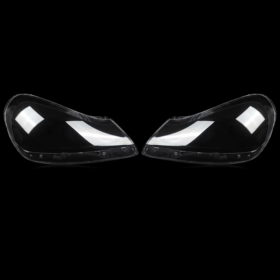 Fits Porsche Cayenne 2007-2010 Headlight Lens Clear Cover Replacement Shell Pair - Imagem 2 de 4
