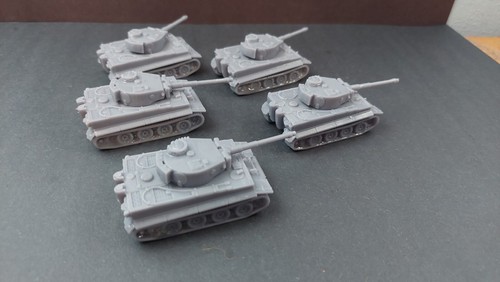 HO Skala Deutscher Tigerpanzer X5 1/87 Maßstab Miniaturen - Bild 4 von 7