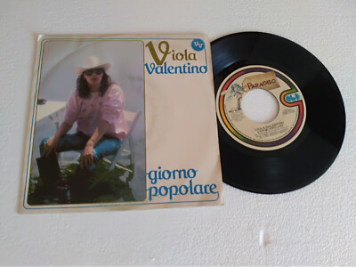 VALENTINSTAG VIOLA ''VOLKSTAG'' 45 1981 CGD HÜLLE WIE ABGEBILDET