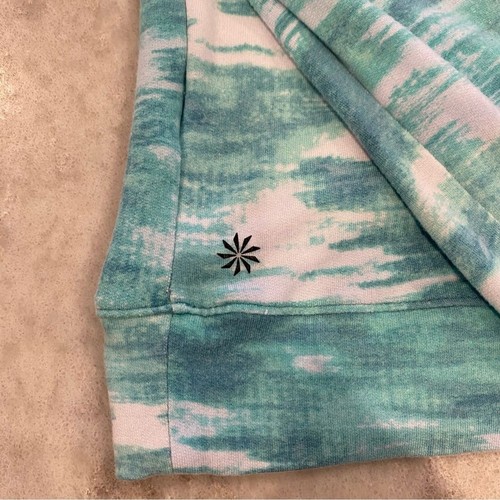 Athleta Girl Teal Ride The Wave Sweatshirt - Size M (8/10) - Picture 6 of 8
