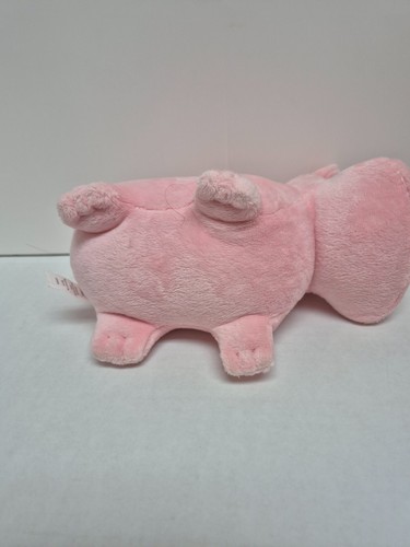 Hasbro 2010 seltene Rarität hungrige hungrige Flusspferde 9 Zoll Plüschtier rosa Nilpferd Stofftier - Bild 4 von 4