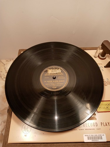 78 Gordon Jenkins & Artie Shaw IM FOREVER BLOWING BUBBLES/ YOUR MINE YOU) DECCA - Picture 2 of 4