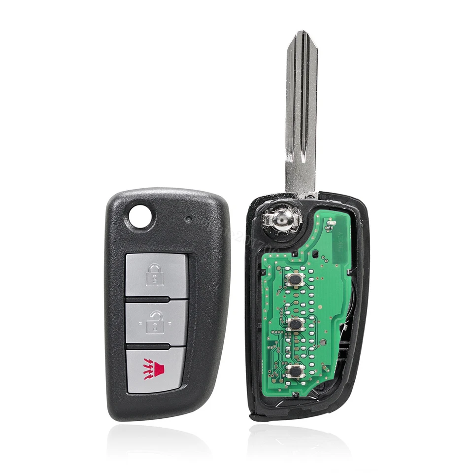 2 PARA 2014 2015 2016 2017 2018 2019 NISSAN ROGUE MANDO A DISTANCIA LLAVE ABATIBLE CWTWB1G767 Foto 3 de 4