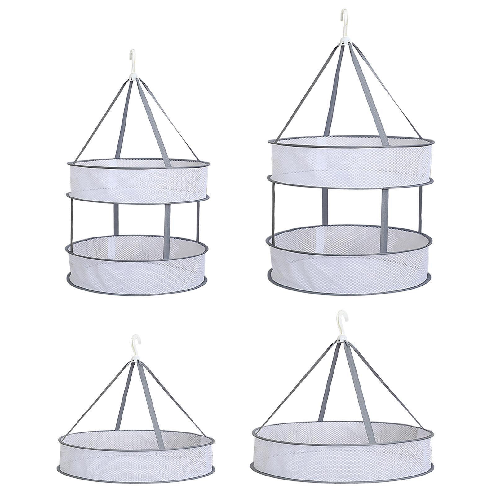 Sweater Drying Rack Stackable Portable Sweater Drying Net Lay Flat Dryer Mesh-image