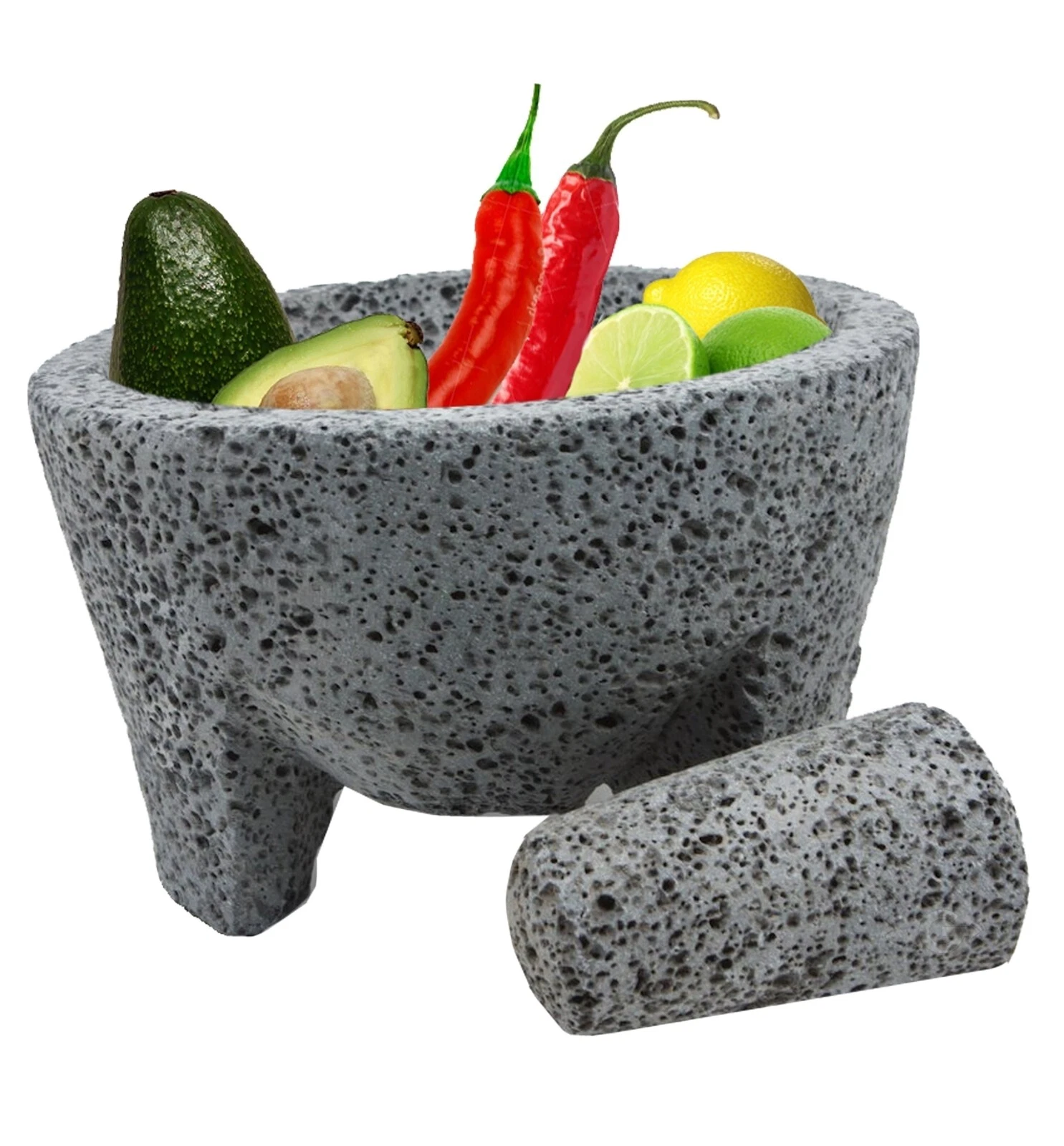 TLP Molcajete Mexican Mortar and Pestle 8.5 in