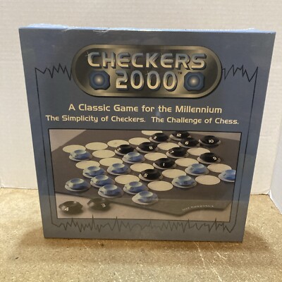 CHECKERS 2000 CHALLENGE MILLENNIUM GAME Sealed 1999