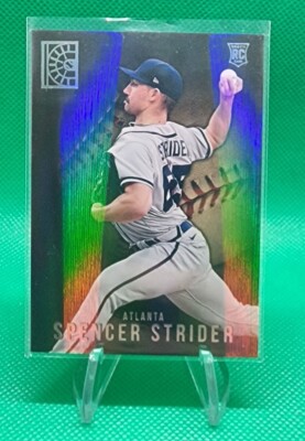Spencer Strider 2022 Panini Capstone Rookie Card RC #38 Atlanta Braves
