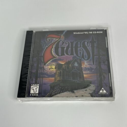 The 7th Guest (PC, Windows 95/98, CD-ROM, 2-Disc) PC Computer Game BRAND NEW