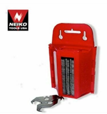 Neiko 100 pc Hook Blades w/ Dispenser   FREE SHIPPING
