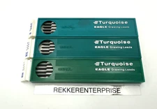 Berol Turquoise Eagle Drawing Leads Lot Of 3 w/ 12 ea #2375 F 2H HB FREE S&H!