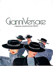 Gianni Versace Fall Winter Catalog 1983 RENEE SIMONSEN Avedon ANTONIO LOPEZ