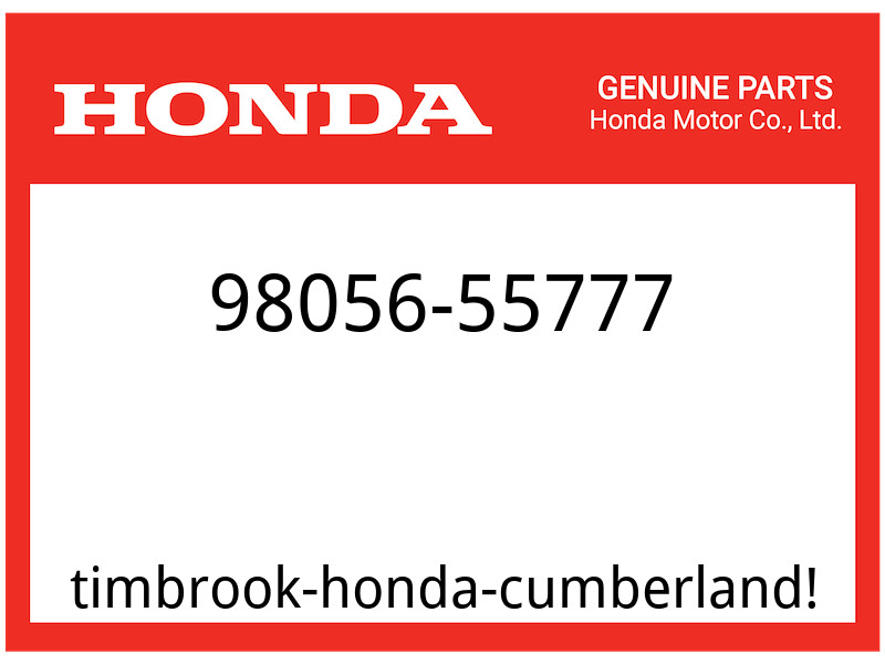 Honda OEM Part 98056-55777 SPARK PLUG CR5HSB