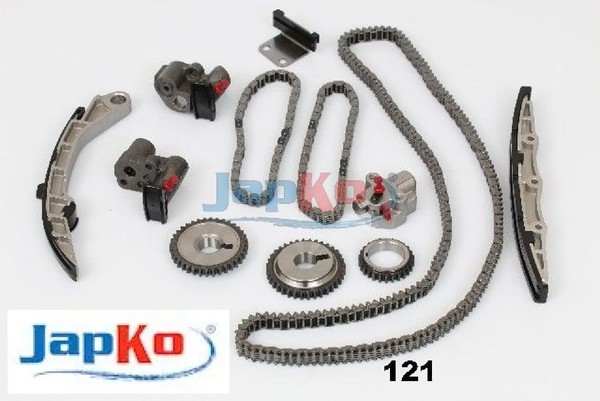 Japko KJK121 Steuerkettensatz Satz Steuerkette FüR Nissan FüR Infiniti-image