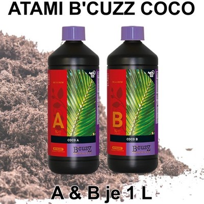 Atami B'Cuzz Coco A&B 1L Dünger für Wuchs- und Blütephase auf Kokossubstrat