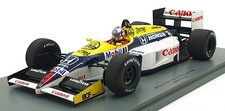 Spark 1/18 Scale 18S738 - Williams FW11 5 1st British GP 1986 - Mansell