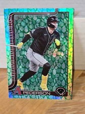 2025 Topps Series 1 Joc Pederson Easter Eggs Green Holo Foil #127 Diamondbacks