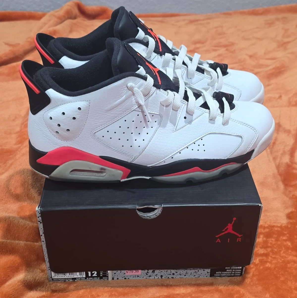 Jordan 6 Low White Infrared for Sale | Authenticity Guaranteed | eBay