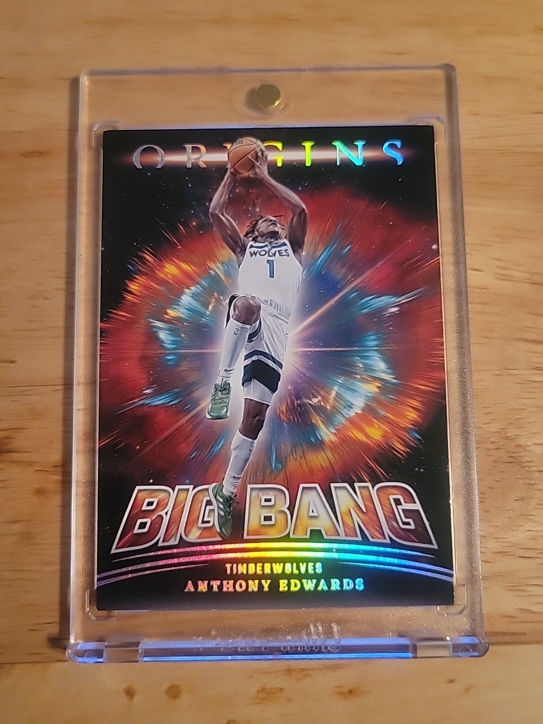2022-23 Panini Origins Anthony Edwards Big Bang Case Hit SSP