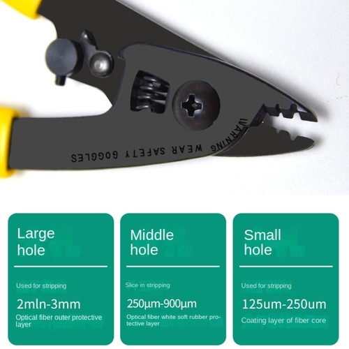 Carbon Steel CFS3 Wire stripper Pliers Welding Machine Strip Tool Electrician - Zdjęcie 9 z 9
