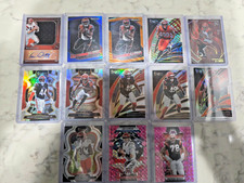 BENGALS 13 CARD LOT, BURROW,  AJ GREEN, RC'S, PARALLEL PRIZM, #'D, VETS, AUTO