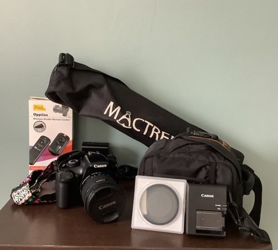 Canon EOS Rebel T3 Bundle w/ 10-18mm Lens, Bag, Tripod and Remote