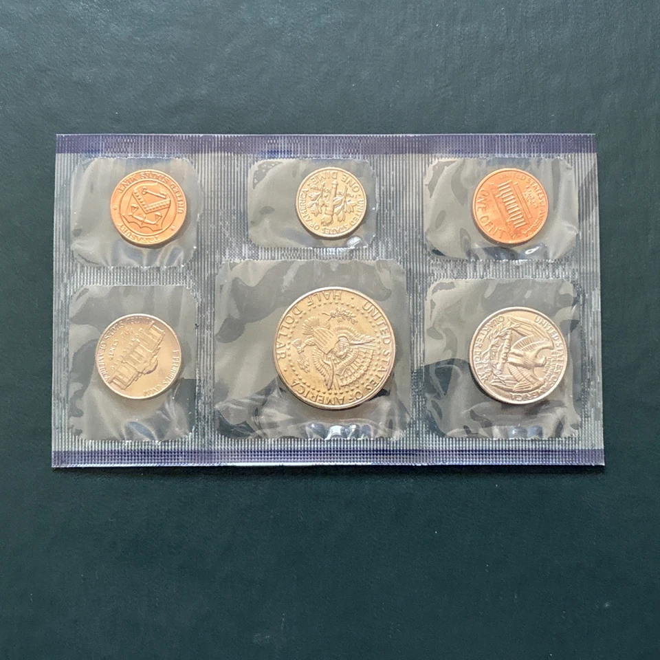 1996 U.S. Mint Uncirculated Set 11 Different Coins Philadelphia & Denver W Dime - Image 3 of 4