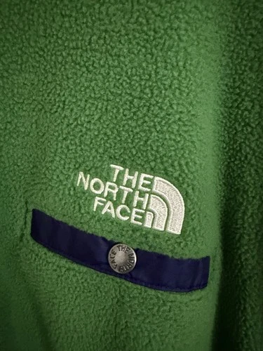 North Face x Brain Dead 89 Placket Pullover Fleece Green Size Large image 4