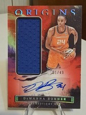 2023 Panini Origins WNBA - Jersey Autographs DeWanna Bonner #JA-DWB Red /49 (AU,