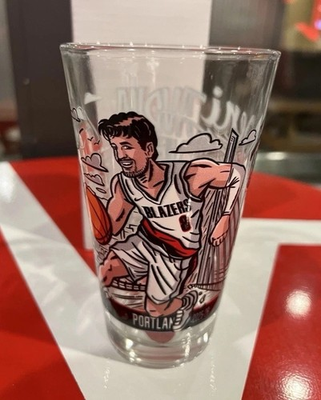 #ad Deni Avdija Portland Trail blazer PDX Glass Cup 2025 26 Israeli LeagueMVP inBox $94.95